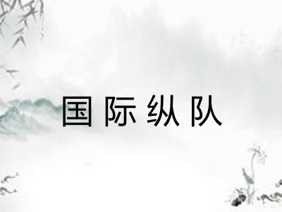 国际纵队 国际纵队