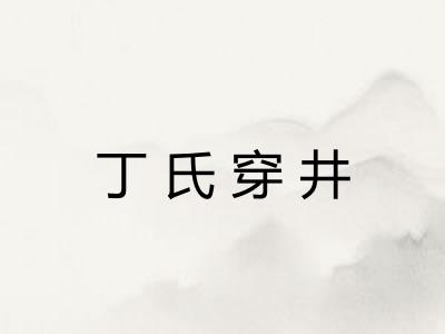 丁氏穿井 丁氏穿井