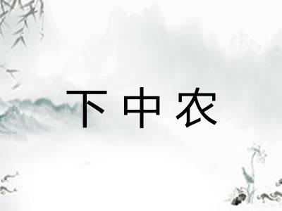 下中农