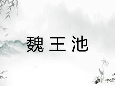 魏王池
