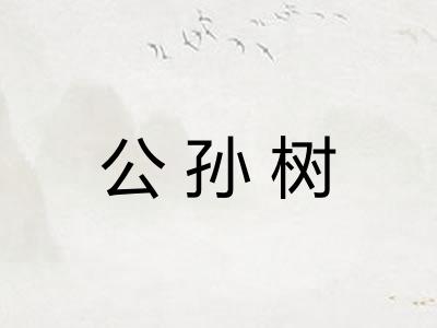 公孙树 公孙树