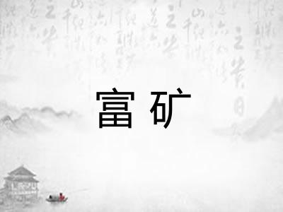 富矿 富矿