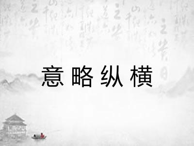 意略纵横 意略纵横