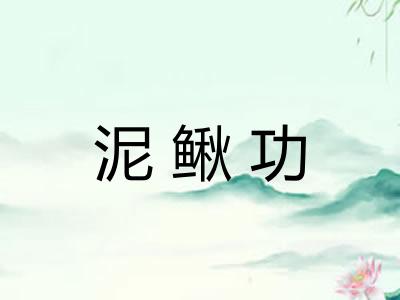 泥鳅功 泥鳅功