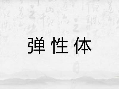弹性体 弹性体