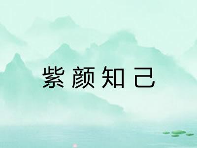 紫颜知己 紫颜知己