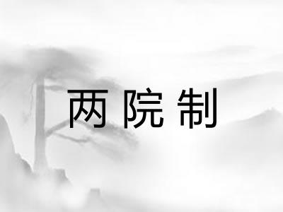 两院制