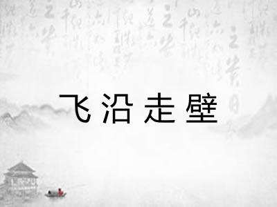 飞沿走壁 飞沿走壁