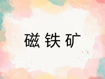 磁铁矿 磁铁矿