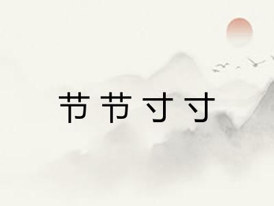 节节寸寸 节节寸寸