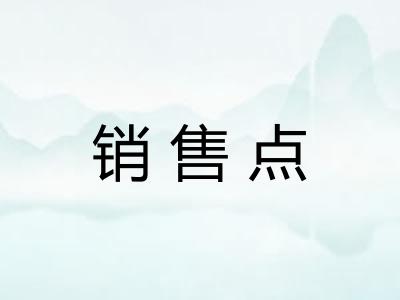 销售点 销售点