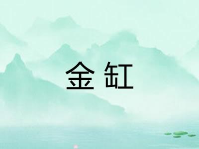金缸 金缸