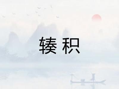 辏积