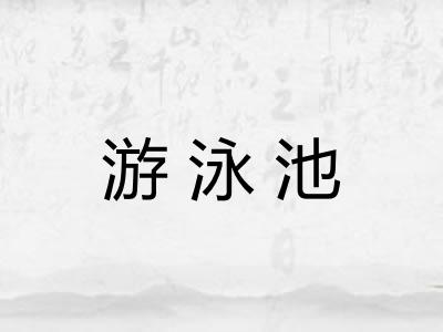 游泳池 游泳池