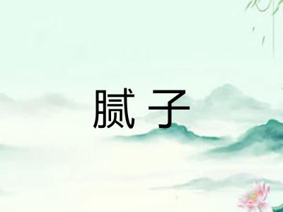 腻子
