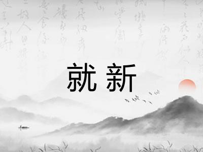 就新 就新