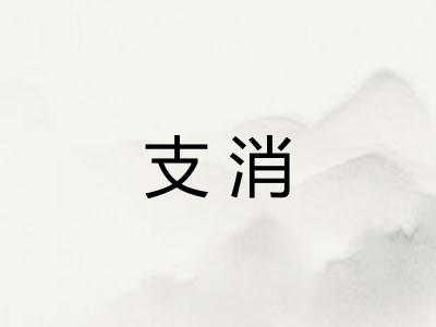 支消