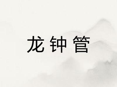 龙钟管 龙钟管