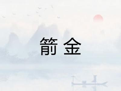 箭金 箭金