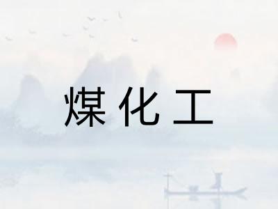 煤化工 煤化工