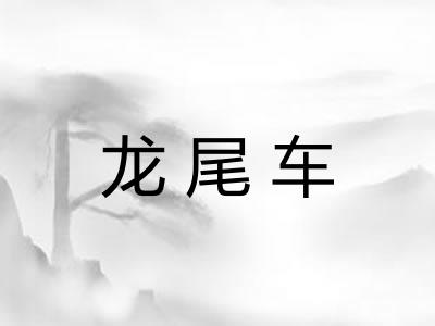 龙尾车 龙尾车