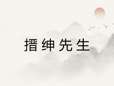 搢绅先生 搢绅先生