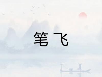 笔飞 笔飞