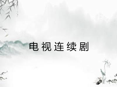 电视连续剧 电视连续剧