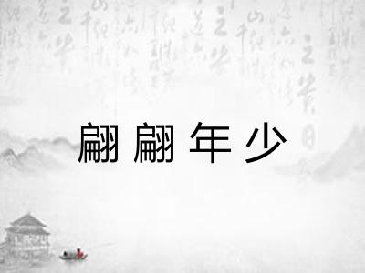 翩翩年少