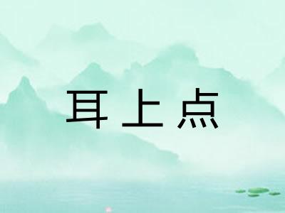 耳上点