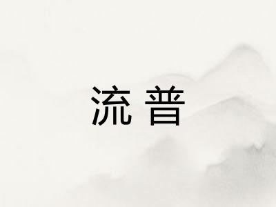 流普 流普