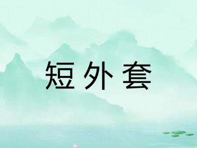 短外套 短外套
