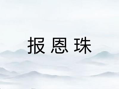 报恩珠 报恩珠