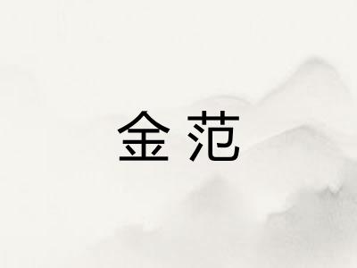 金范 金范