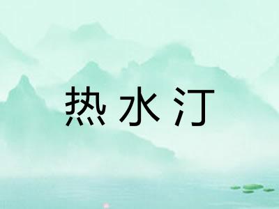 热水汀
