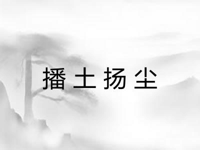 播土扬尘 播土扬尘