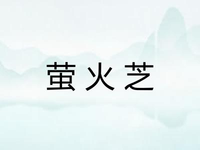 萤火芝