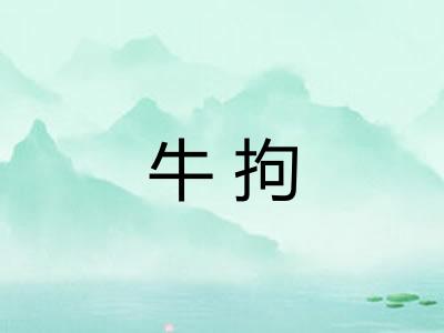 牛拘