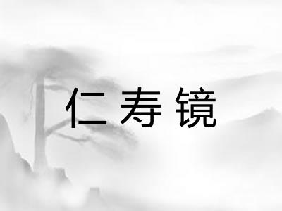 仁寿镜 仁寿镜