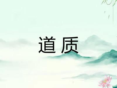 道质