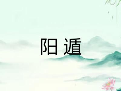 阳遁 阳遁