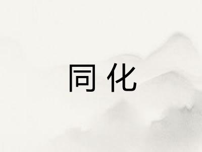 同化