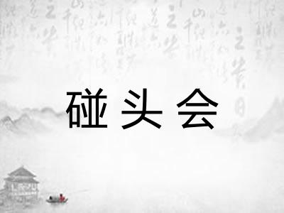 碰头会