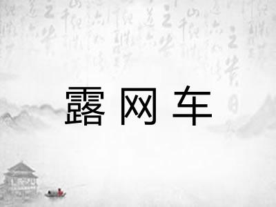 露网车