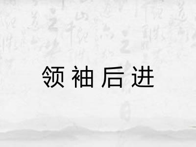 领袖后进 领袖后进