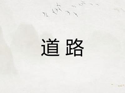 道路