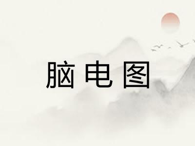 脑电图