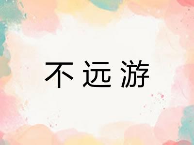不远游