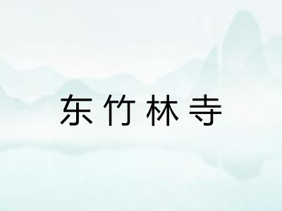 东竹林寺 东竹林寺