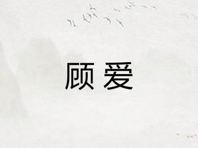 顾爱